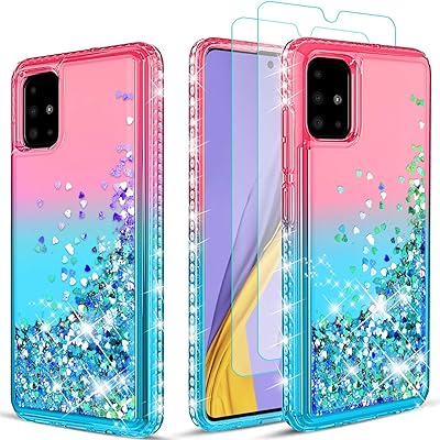 Screen Protector Amazon Uk Samsung A51 Case Sparkling Glitter