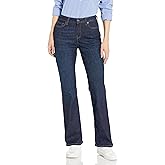 Amazon Essentials Women's Mid-Rise Stretchy Slim Bootcut Jeans - Discontinued Colors
