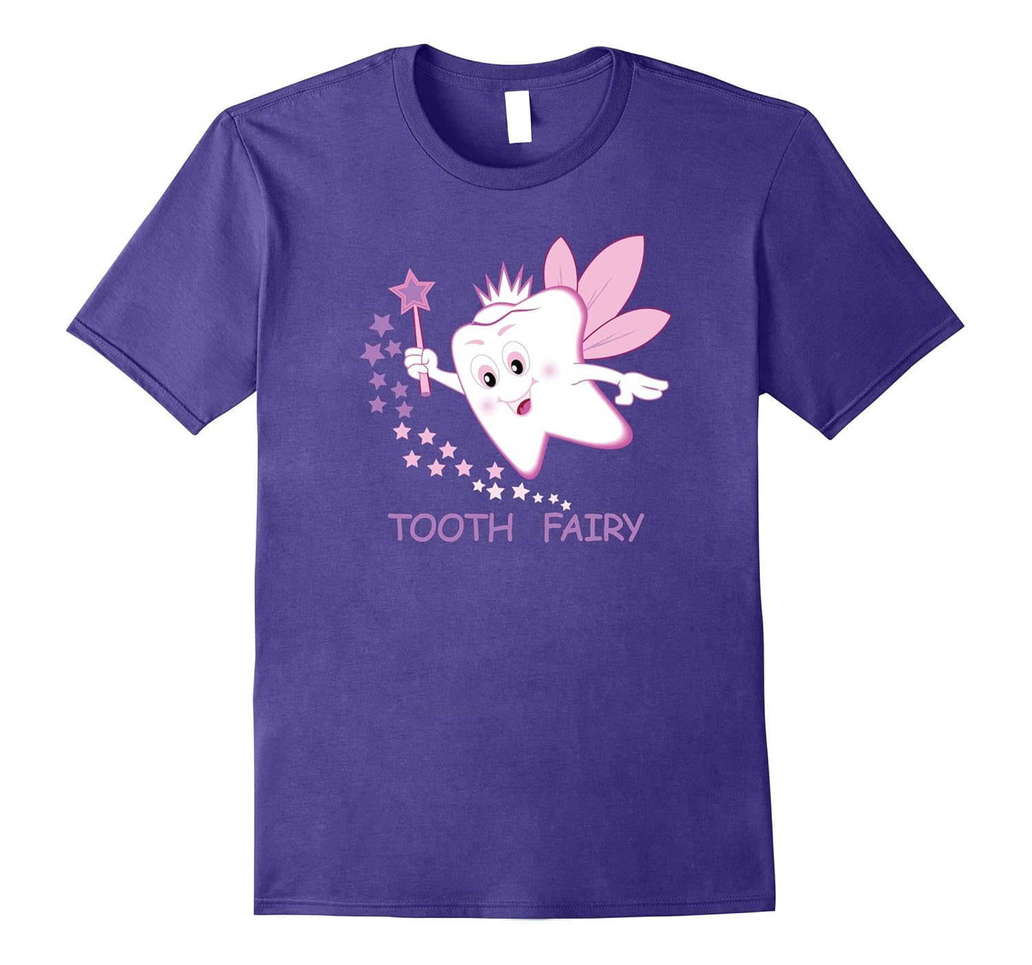 Tooth Fairy Godmother Fairy Tales Novelty Tee for Kids-Rose