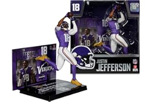 MCFARLANE TOYS Justin Jefferson (Minnesota Vikings) NFL 7" Figure McFarlane