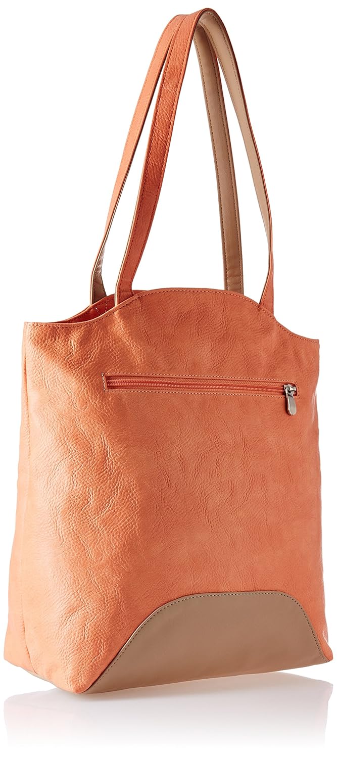 baggit women's tote bag (peach)