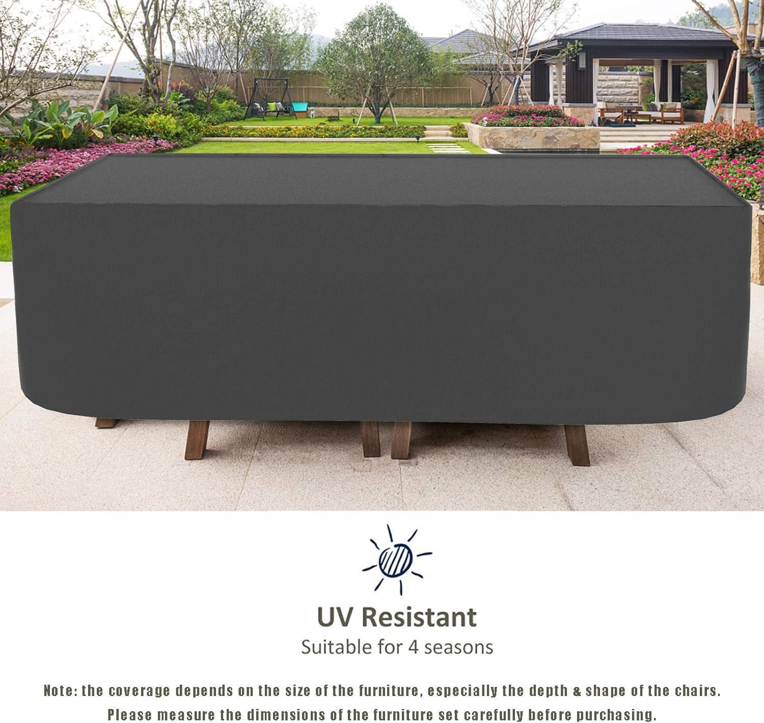 Homeriy Deck Box Covers Waterproof Quick Open Cover Top with Zipper for Keter Lifetime Suncast Rubbermaid : Garden & Outdoor