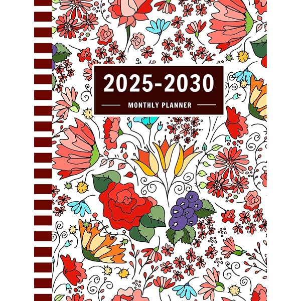 amazon-com-2025-2030-monthly-planner-6-years-calendar-from-january-2025-to-december-2030-with-federal-holidays-press-convenient-life-books