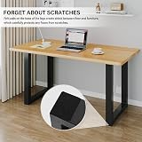 INMOZATA Table Legs Set of 2 Heavy Duty Industrial Square DIY Furniture Legs view 5