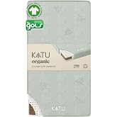 KATU 100% Organic Latex+Coconut 2-Stage Crib Mattress for Infant/Newborn/Toddler Safe Non-Toxic Hypoallergenic Breathable GOTS GOLS w