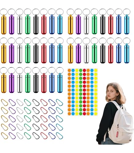 6 Pcs Tubes Bison 2,5 Géocaching Conteneurs Cache Fournitures Géocache