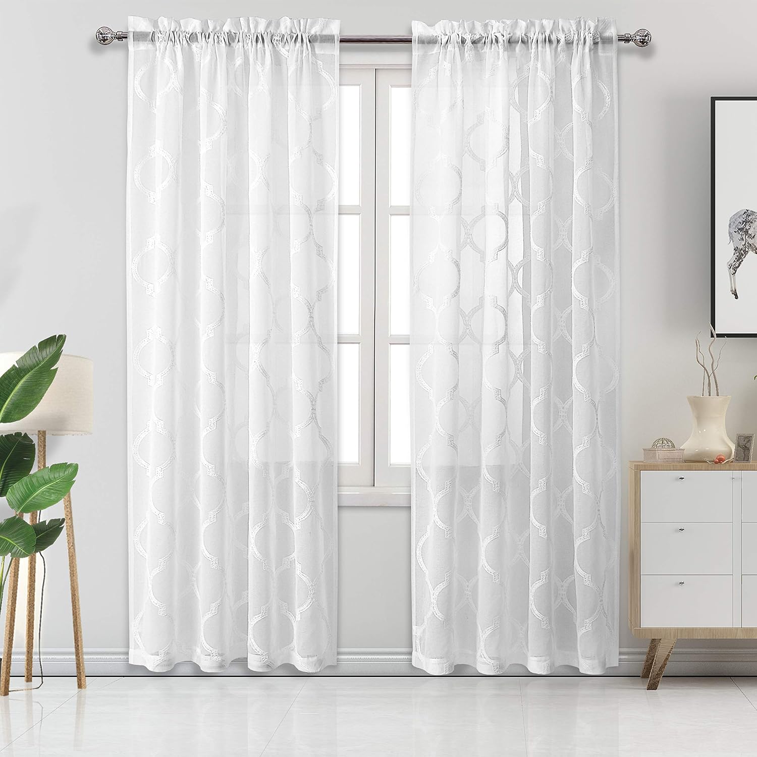 Best white curtain for living room