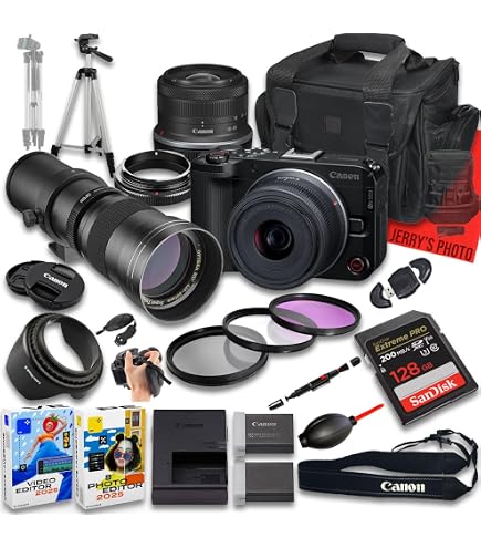 Amazon.com : Canon EOS R50V Mirrorless Camera with 14-30mm + 55