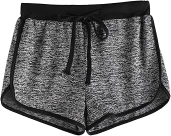 grey gym shorts womens