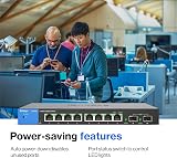 Linksys LGS308 Managed 8-Port Gigabit Ethernet Switch 2 SFP Uplinks view 5