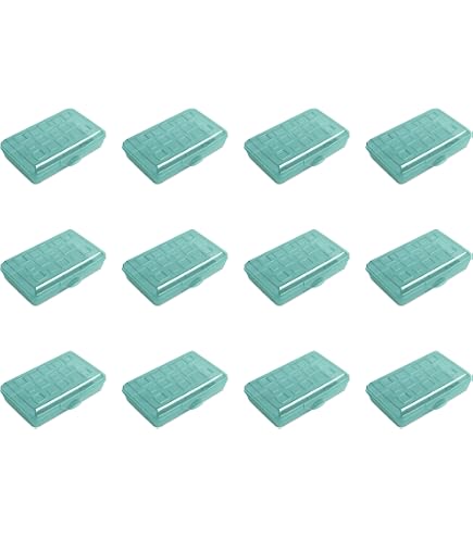 Amazon.com: Sterilite 17226W12 Box, Pack of 12, Molokai Blue Tint
