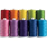 Amazon.com: Connecting Threads 100% Cotton Thread Sets - 1200 Yard ...