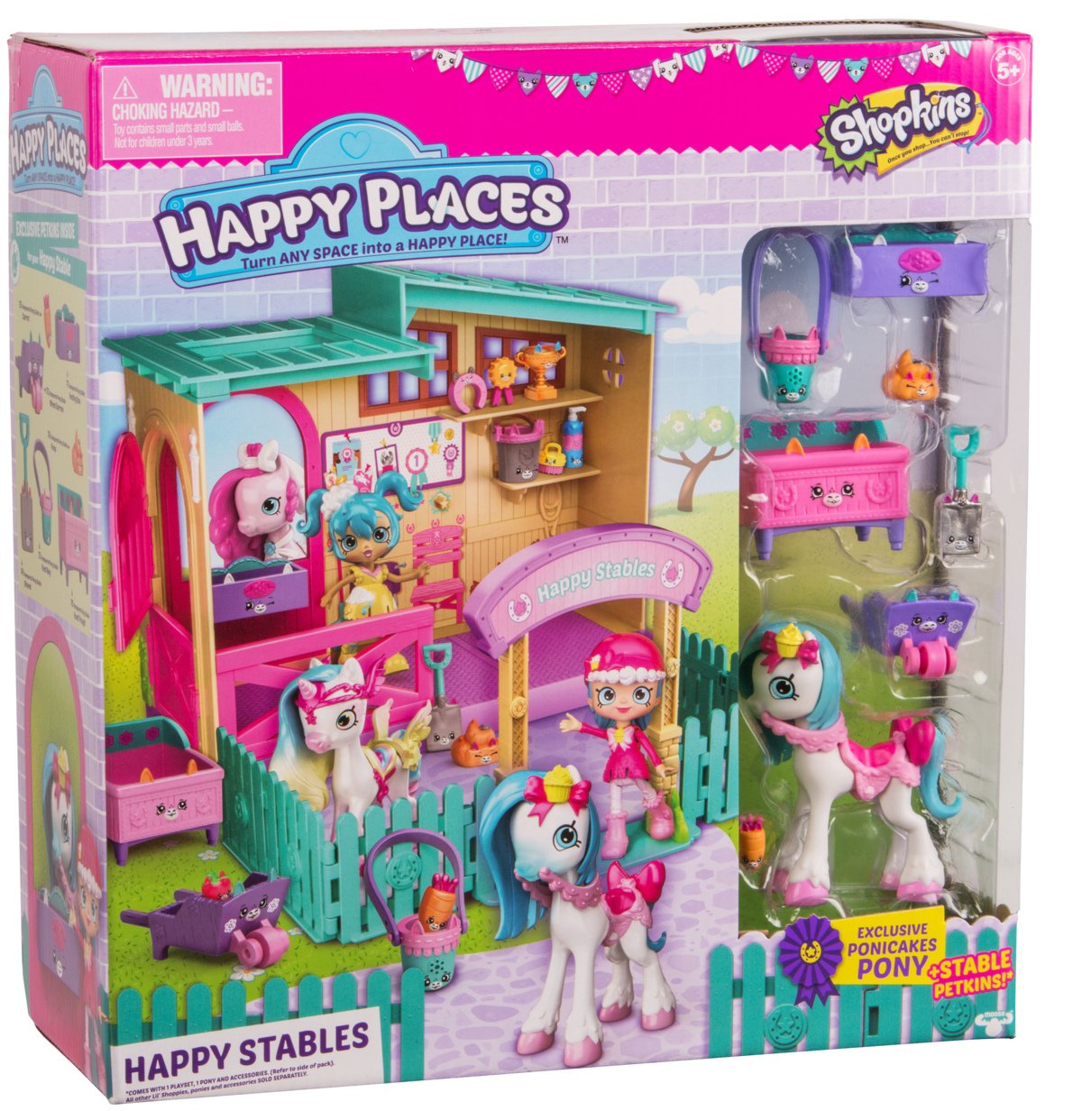 Happy Places Shopkins Happy Stables Playset