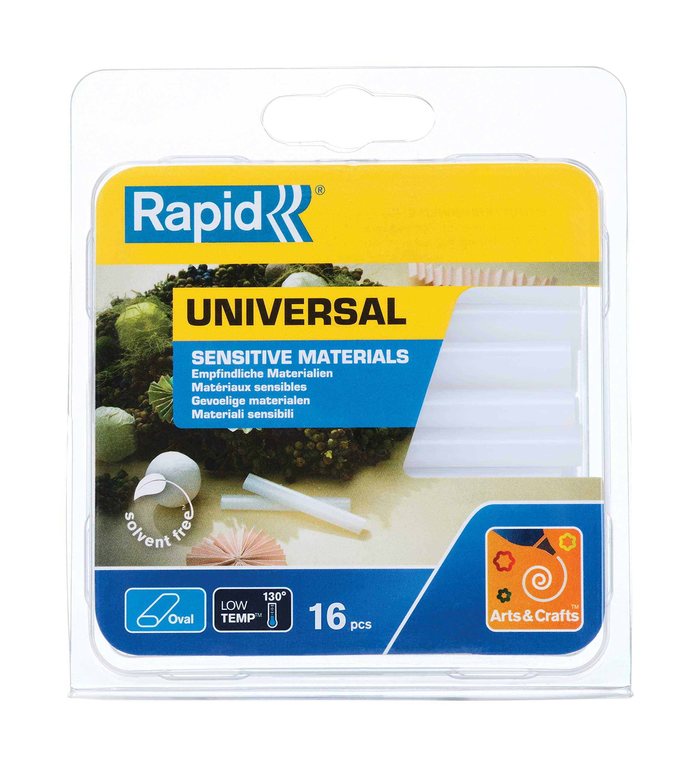 Rapid 40107349 94 mm LT Oval Glue - Crystal Clear