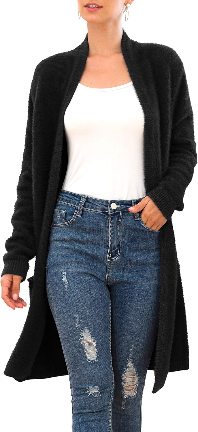 amazon navy blue cardigan