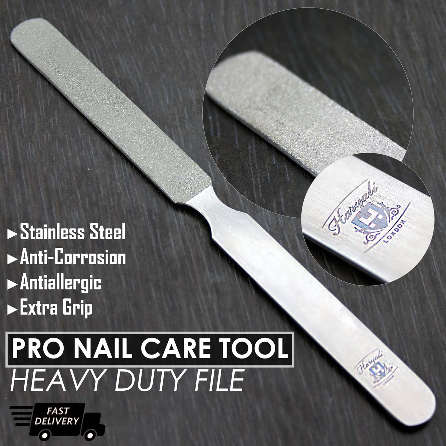 Quality Diamond Deb Nail File & Footdresser Double Sided