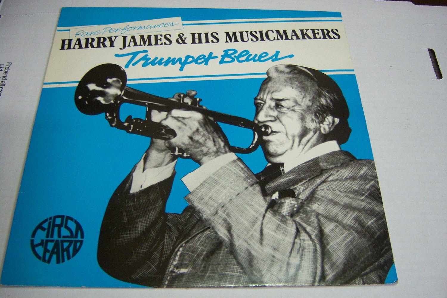 Rare Performances Harry James & His Musicmakers Trumpet Blues Harry