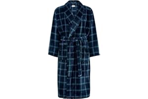 Alexander Del Rossa Mens Robe Plush, Bath Robe for Men, Lightweight Robes, Warm Fleece Bathrobe