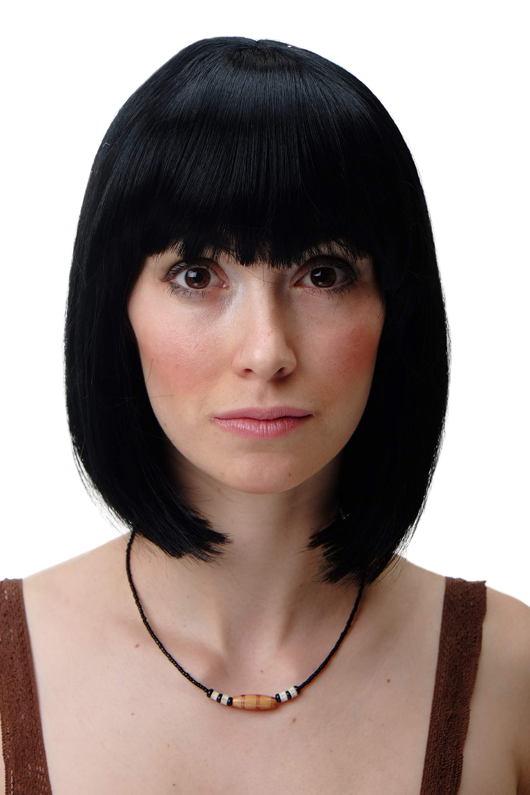 WIG ME UP - Wig Bob Short Bangs Black 7803-1
