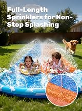 JOYIN 32.5ft Ultra Long Double Water Slide with Sprinkler 2 Boards view 4