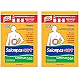Salonpas Pain Relieving HOT Capsicum Patch, 3 Count per pack Pack, for Back, Neck, Shoulder, Knee Pain and Muscle Soreness, 8 Hour Pain Relief Pack of 2