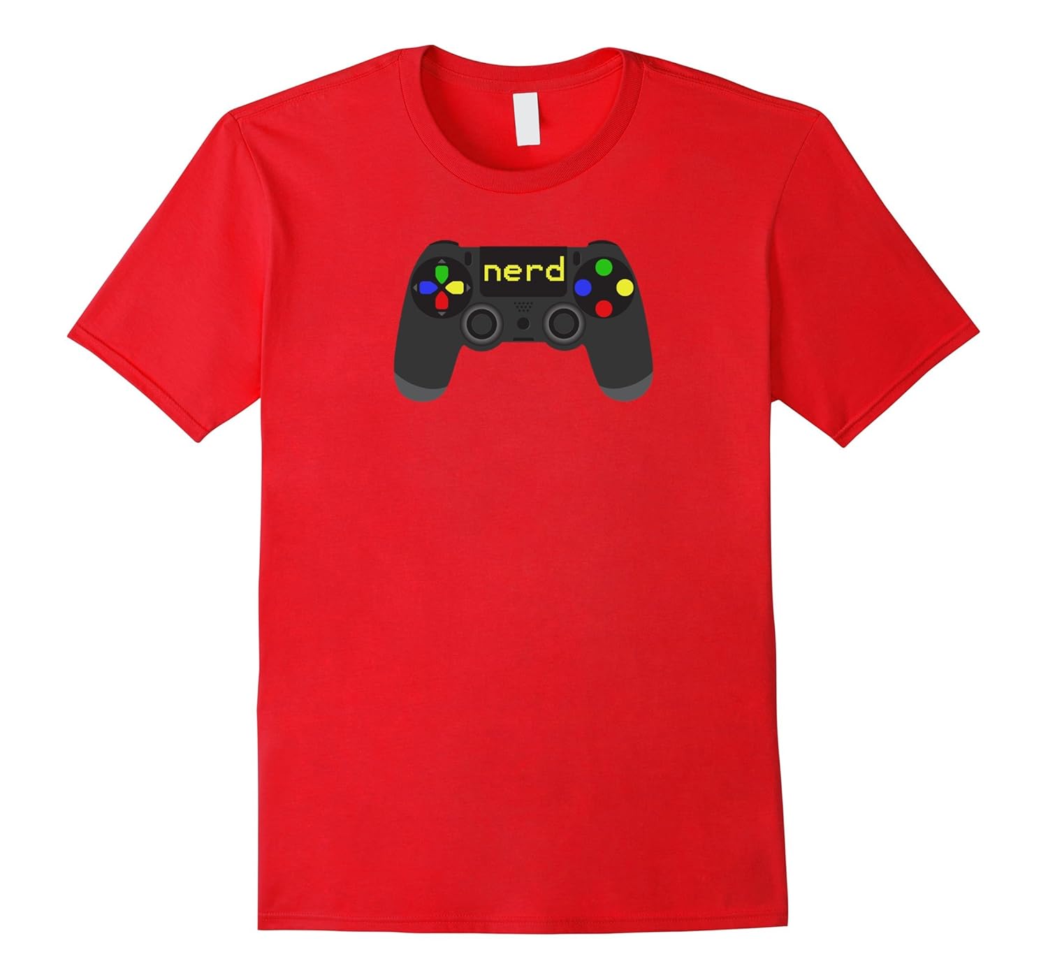 Video Gaming Nerd Controller T-Shirt-Rose