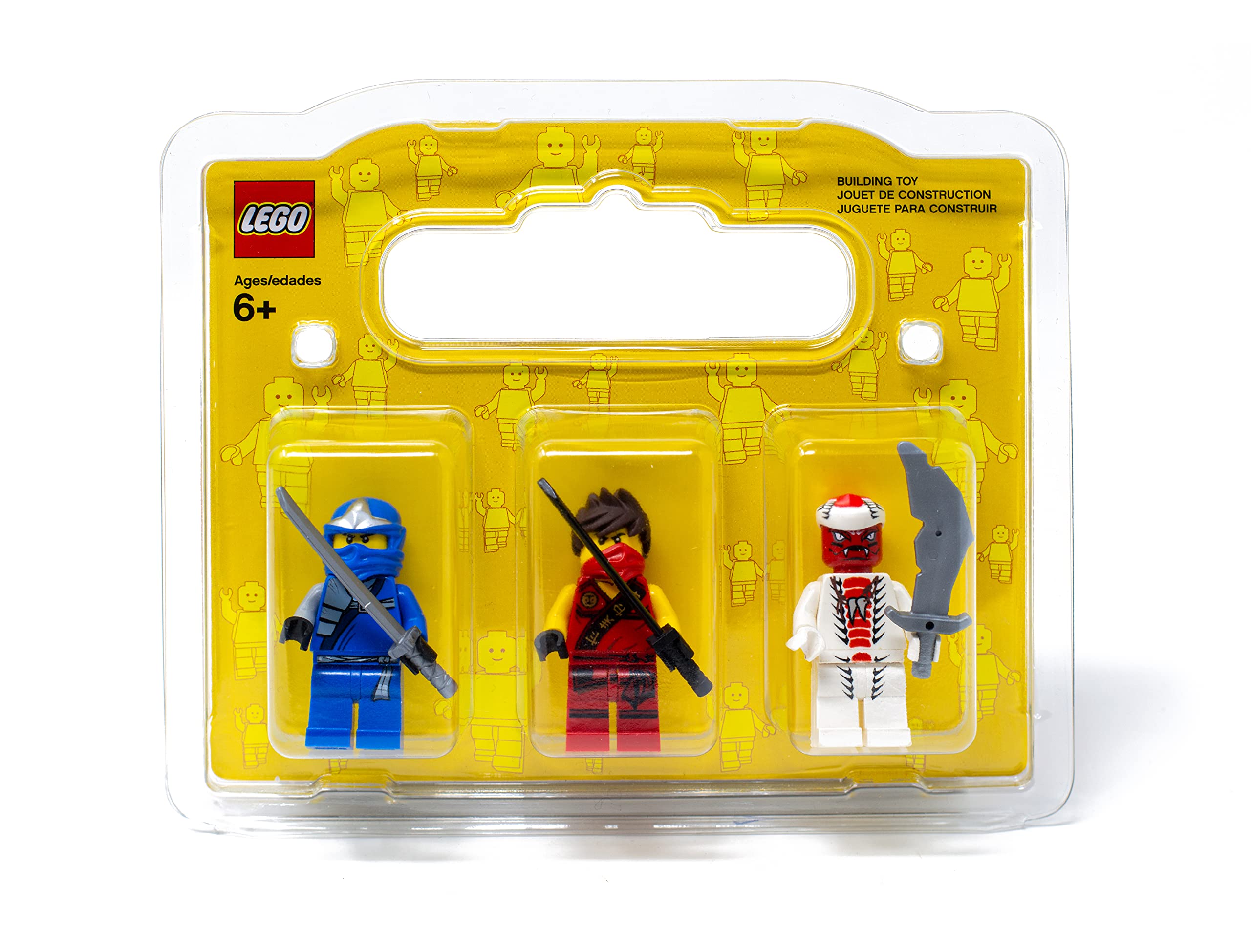LEGO Ninjago Snappa and Figures Set/3 Ninjago – Jay ZX, Kai in Gift Packaging