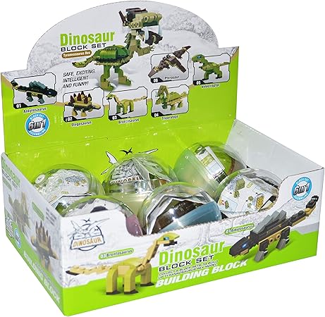 dinosaur block set