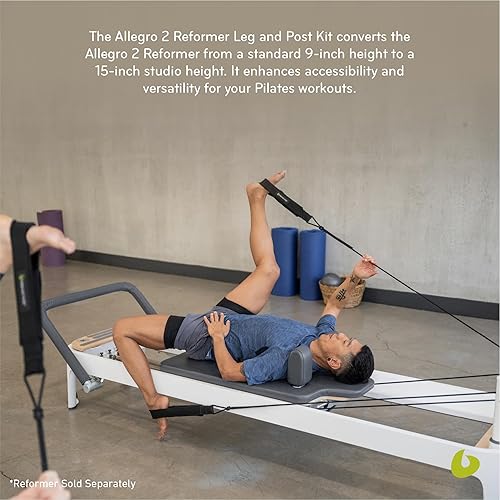 Balanced Body Allegro Leg and Post Kit, Pilates Reformer