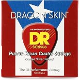 DR Strings Dragon Skin Puerto Rican Cuatro Strings - .11-.41