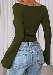 PRETTYGARDEN Women's Long Sleeve Shirts 2025 Fall