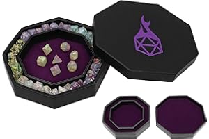 Forged Dice Co. Dice Arena Rolling Tray and Storage Compatible with Any dice Game, D&D and RPG Gaming