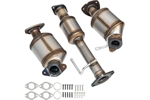 GWTAUTO Catalytic Converter Compatible with GMC Acadia 2007–2017, Chevy Traverse 2009–2017, Buick Enclave 2008–2017, Saturn Outlook 2007–2010, 3.6L Cylinder, High Flow Catalyst Convertor - EPA Compliant