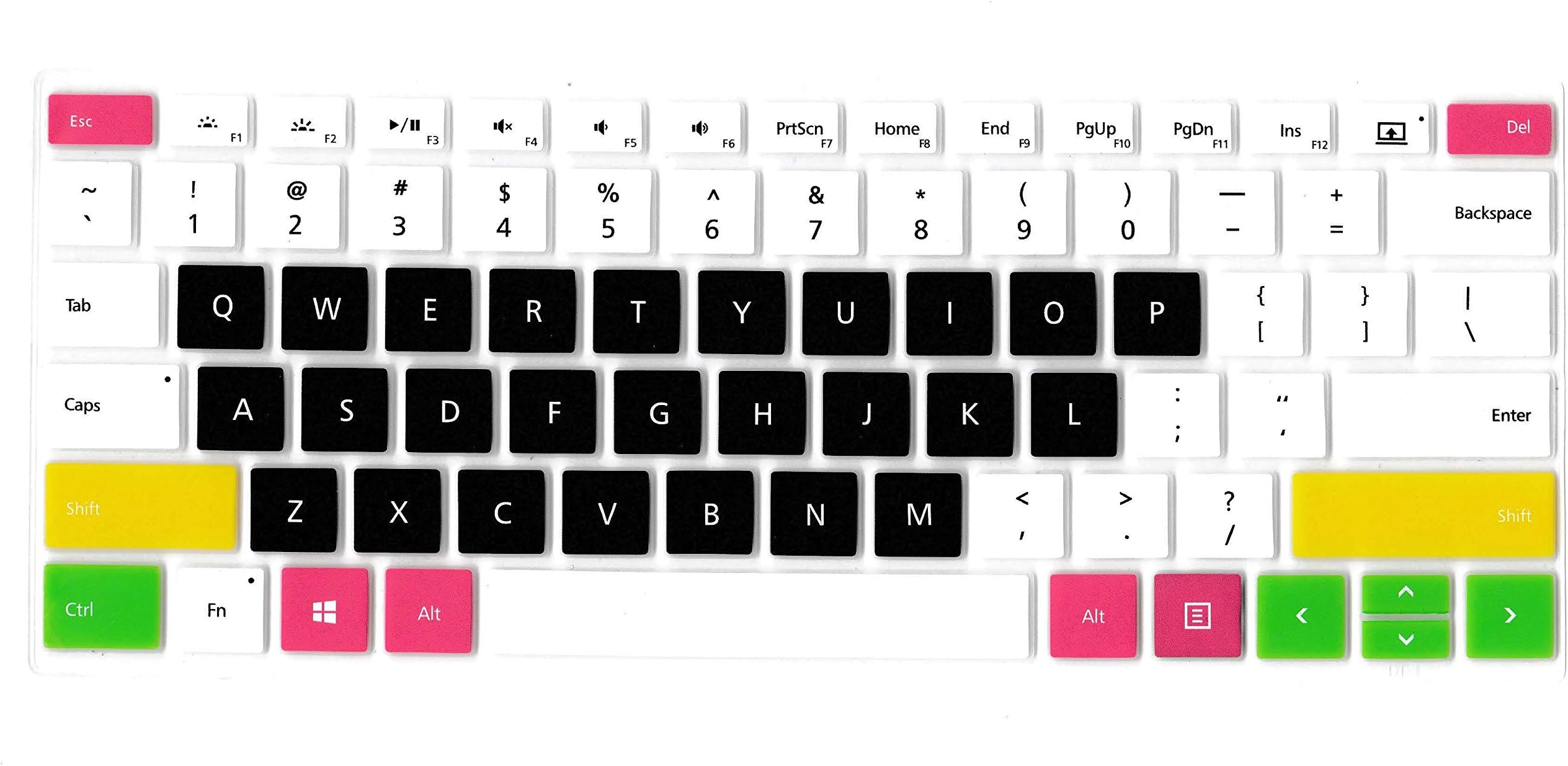 CONVAY Ultra Thin Keyboard Cover Silicone Skin for Microsoft Surface Book (Candy Black)