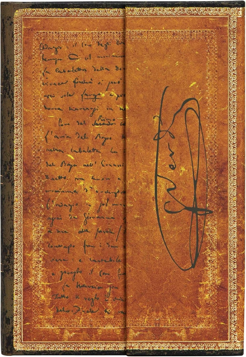 Hardcover Journals, Verdi, Carteggio, Lined (Embellished Manuscripts Collection), Gelb, Mini (140 x 100) - Image 3
