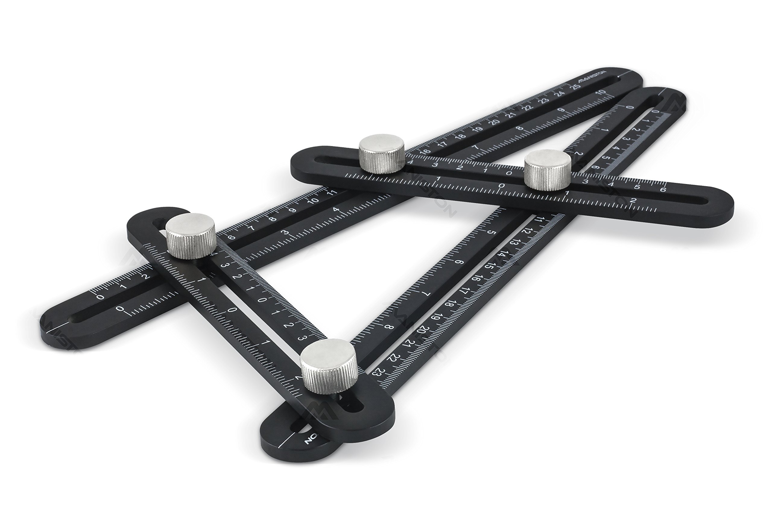 Premium Full Metal Angleizer Template Tool | Strong Aluminum Alloy Multi Angle Measuring Ruler | Precise Multi Angle Finder Template Tool Perfect for Builders, Woodworkers, Carpenters, DIYers & Tilers