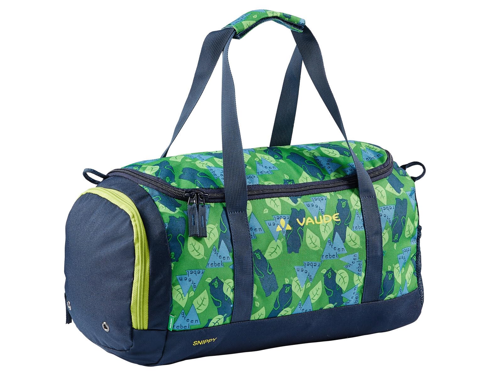 Vaude Snippy, Unisex Kids’ Bags, parrot green/eclipse, Einheitsgröße