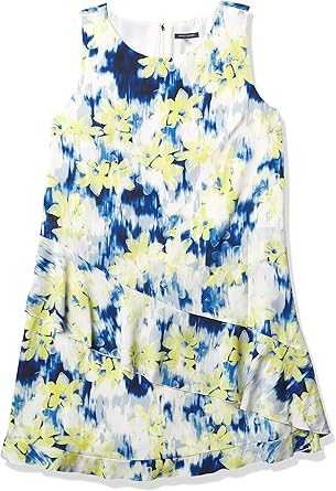 tommy hilfiger yellow floral dress