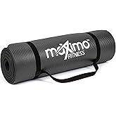 Maximo Fitness Yoga Mat - Multipurpose Exercise Mat for Men, Women and Kids, Ideal Non Slip Workout Mats for Yoga, Pilates, G