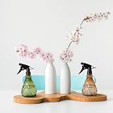Vwoqiy 2 Pcs 500ml Empty Spray Bottles Adjustable Nozzle Refillable Green Brown view 3