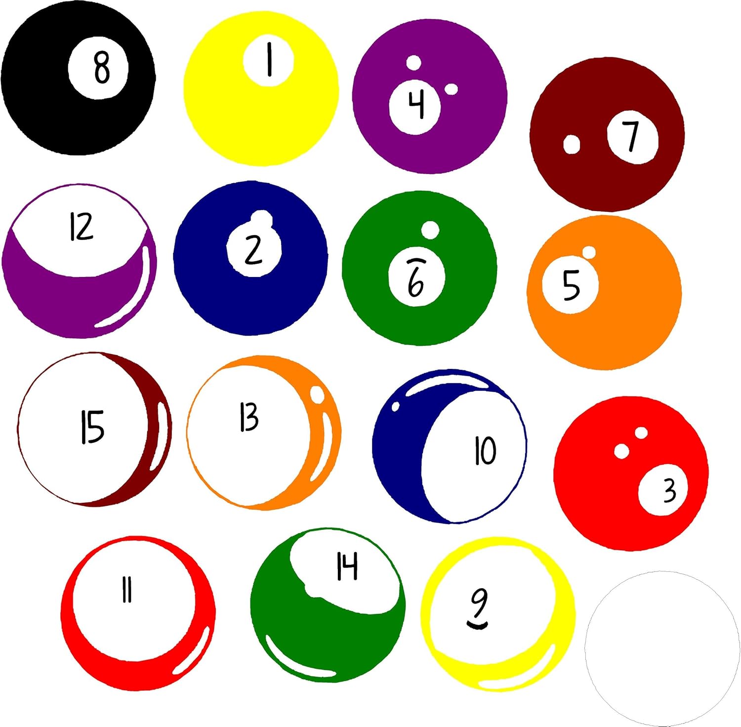 Best pool table room wall stickers