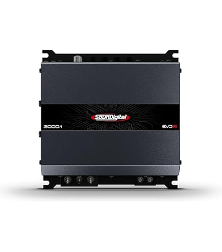 SounDigital 800.4 Evo6 Class D 4 Channel 4 Ohms Amplifier Module