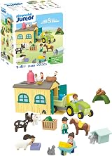 Playmobil Junior 71656 Farm Adventure Tractor Trailer Animals 1+ EU
