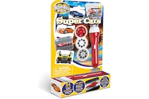 BRAINSTORM TOYS Super Cars Flashlight and Projector