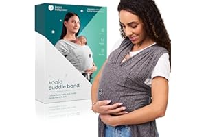 Koala Babycare Baby Carrier Wrap, Easy to Wear As a T-Shirt - Original Baby Carrier Newborn to Toddler - Sling One Size Fits All - Baby Wraps Carrier Up to 22lbs