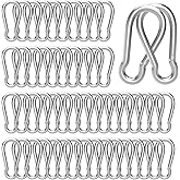 Carabiner Clips, Heavy Duty Spring Snap Hook, Quick Links Keychain Hook for Outdoor Camping, Swing Hammock, Gym