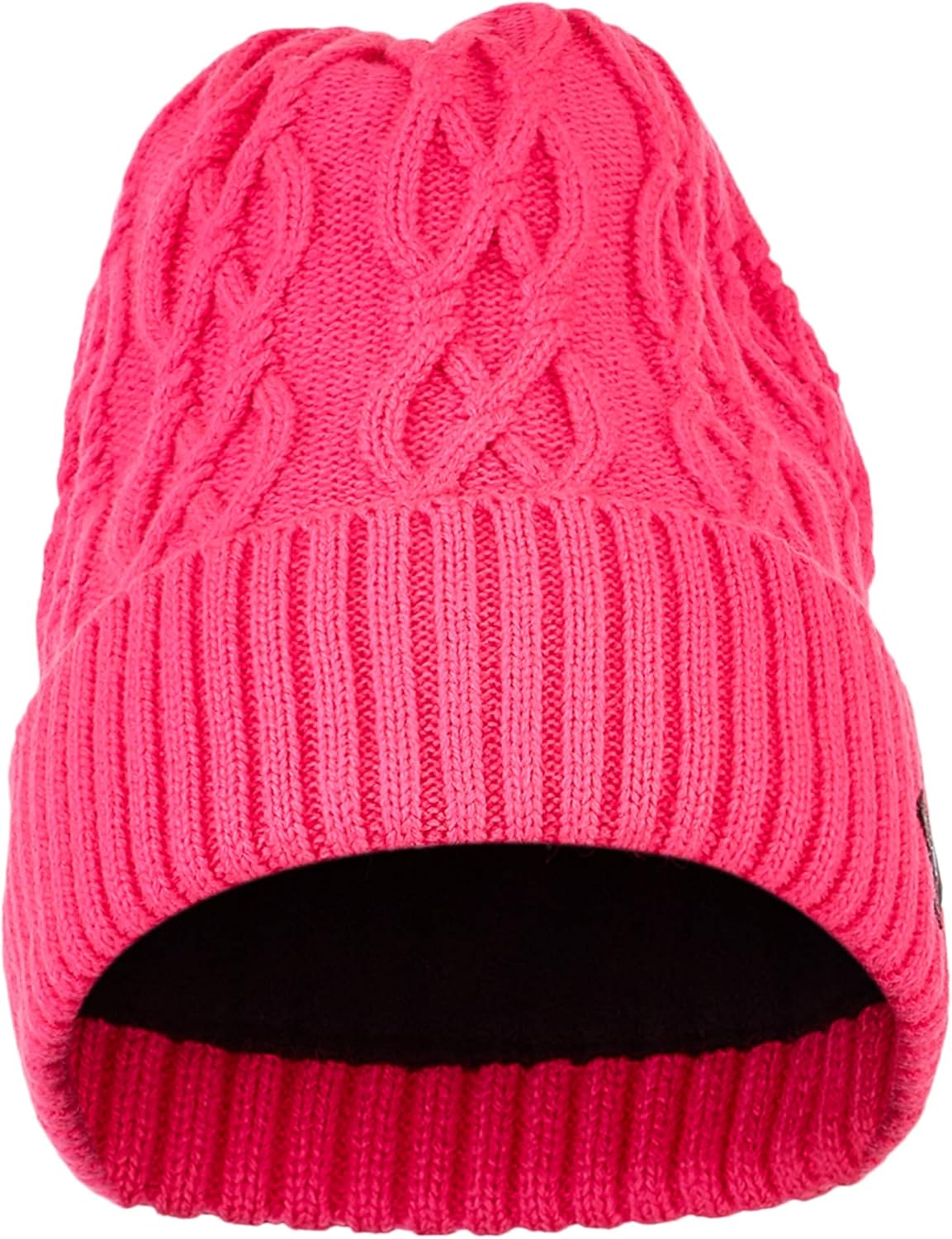 Spyder Active Sports Women's Cable Knit Hat, Bryte Bubblegum, One Size : Clothing
