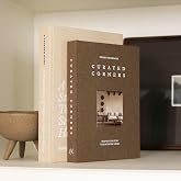 Decorative Books for Home Decor - 2 Linen Fake Books for Decorating Shelf | Faux Book Box Set for Hidden Storage and Decoration - Neutral Coffee Table Book for Any Home Aesthetic, Bookshelf, Shelves