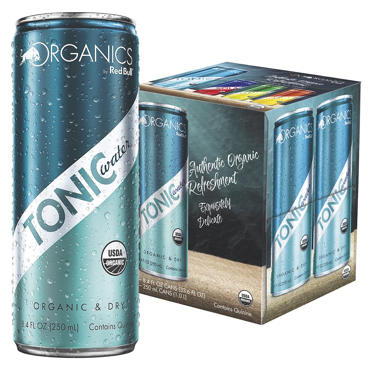 Amazon Com Organics By Red Bull Tonic Water Organic Soda 4 Pack Grocery Gourmet Food