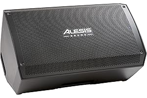 Alesis Strike Amp 12 MK2-2500W Drum Amp Speaker for Electric Drum Set with Bluetooth, 12" Woofer, HPF EQ and Ground-Lift Swit